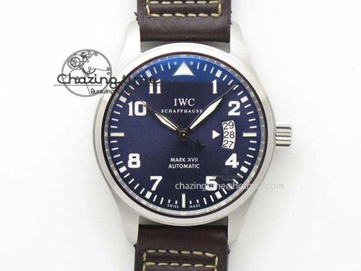 MIROTIME 0811 Mark XVII IW327014 Le Petit Prince MKS 1:1 Best Edition Blue Dial on SS Bracelet MIYOTA 9015 V FastDry 7191